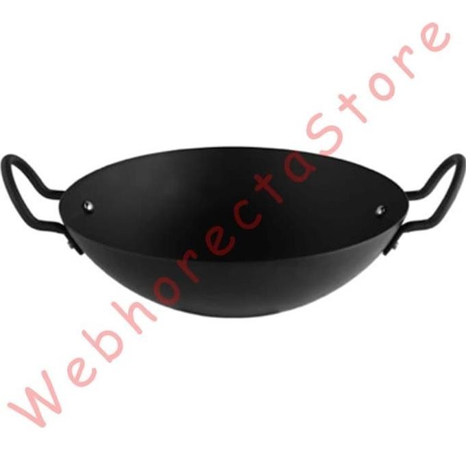 [New] Bima Chefs Carbon Steel Asian Wok/ Kuali Wajan Baja Hitam