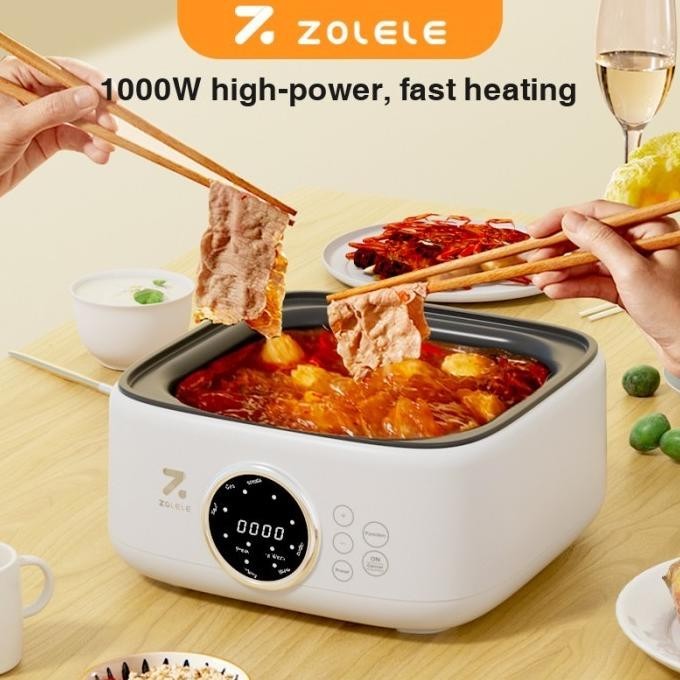 [New] Promo Zolele Es931 Panci Kukus Listrik Multifungsi 3L Electric Steamer