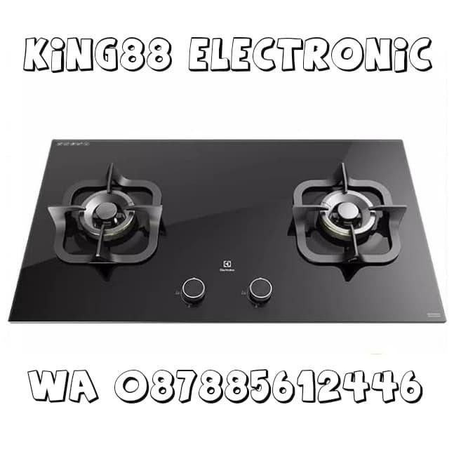 [New] Electrolux Egt7828Ck Gas Hop Potenza Kompor Tanam 2 Tungku Electrolux