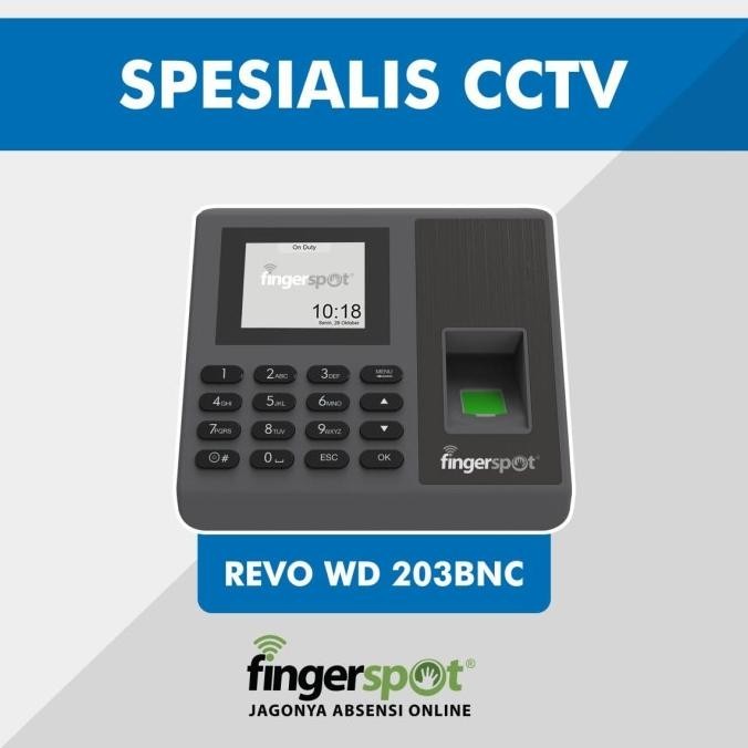 [Ready Stock] Fingerspot Revo Wd-203 Bnc