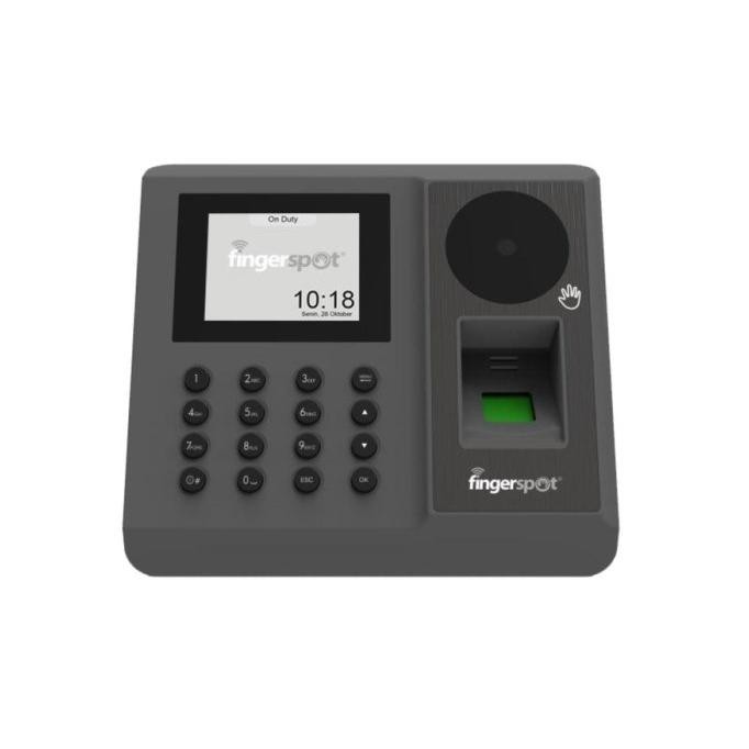 [Ready Stock] Fingerspot Revo Wdv-204Bnc Fingerprint Tanpa Sentuh - Mesin Absensi