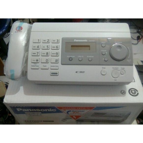 [New] Mesin Fax/Faximile Panasonic Kx-Ft501~Thermal Paper#Garansi Panasonic