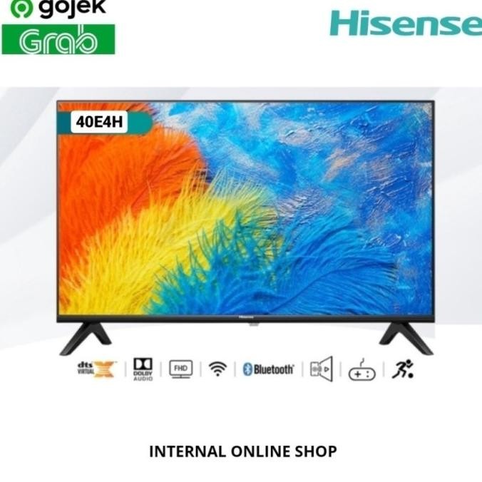 [Promo] Hisense 40E4H Smart Tv 40 Inch Vidaa Fhd Tv Bezelless Garansi Resmi