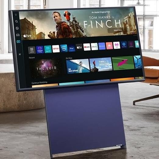 [Garansi] Samsung The Sero Qa43Ls05Bak 43 Inch 4K Qled Smart Tv 43Ls05B