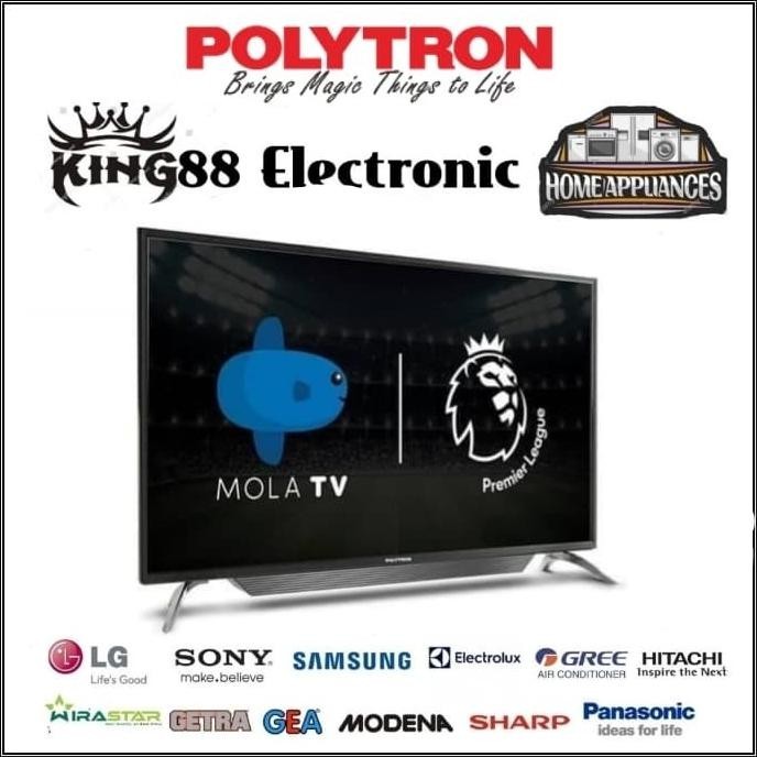 [Promo] Led Tv Polytron Pld-43As1558 Smart Tv 43 Inch New