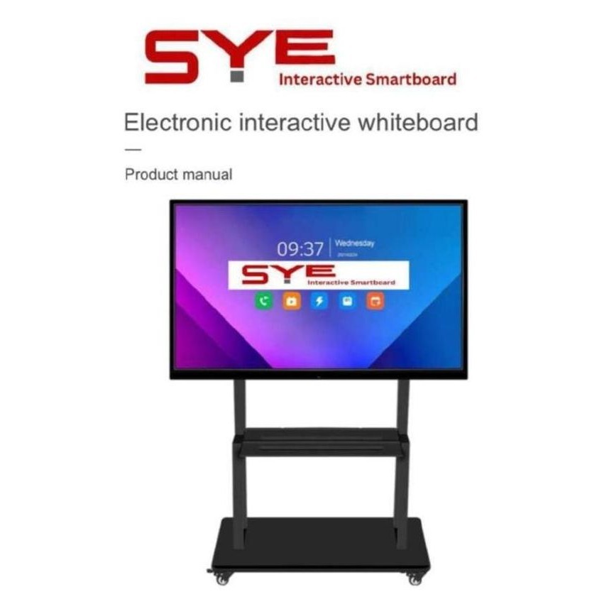[Ready] Smartboard Tv 50" Inch Interactive Tv Whiteboard Tv Touch Screen Kiosk - Sye 50Ws7 - Windows