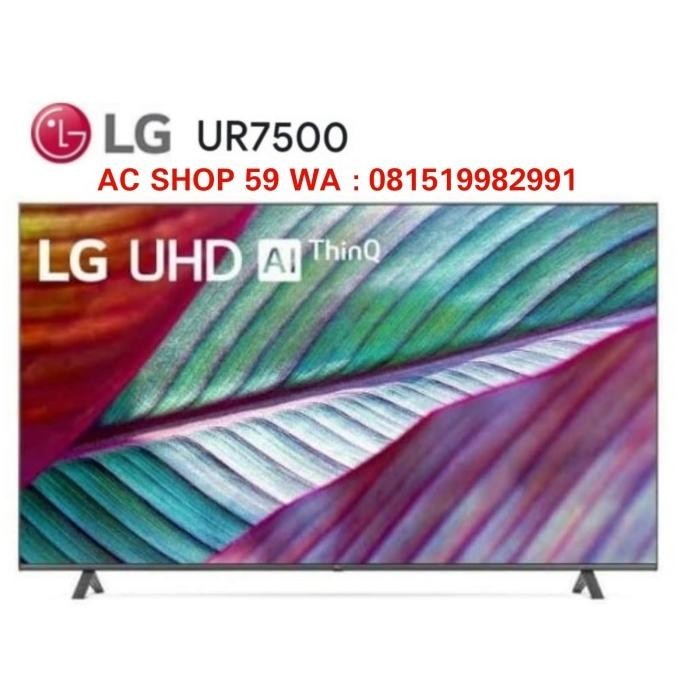 [Baru] Led Tv Lg 43Ur7500 Uhd 4K Smart Tv 43 Inch Ai Thinq 43Ur7500Psc New