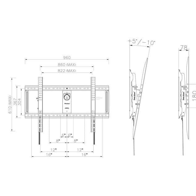[Promo] Nb Df90T Df 90T Bracket Tv Breket Tv Bracket Tv Tilit