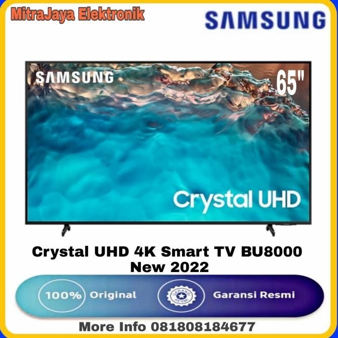 [Garansi] Samsung Crystal Uhd 4K 65Bu8000 | Ua65Bu8000 | Ua65Bu8000Kxxd Smart Tv