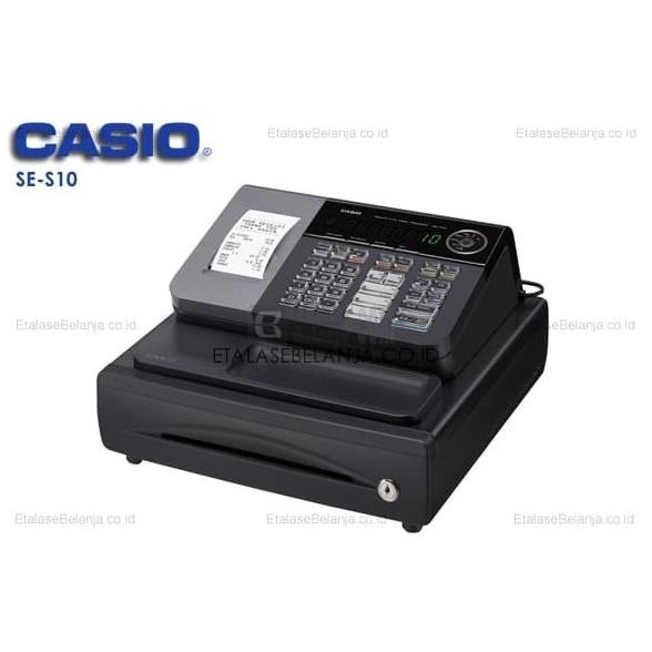 [Ready Stock] Mesin Kasir Cash Register 500 Plu - Casio Se-S10