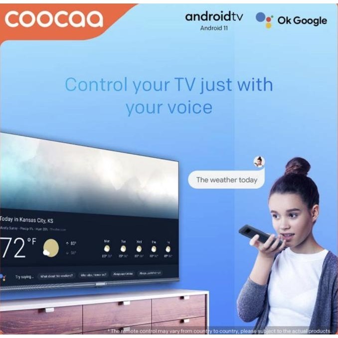 [Promo] Coocaa Smart Led Tv 40 Inch Digital Tv Android 11 - Hdr 10 - Wifi