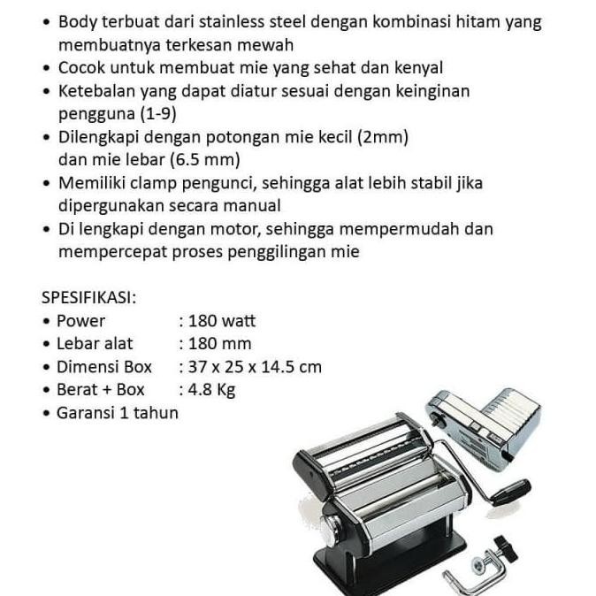 SIGNORA Noodle Maker Motor