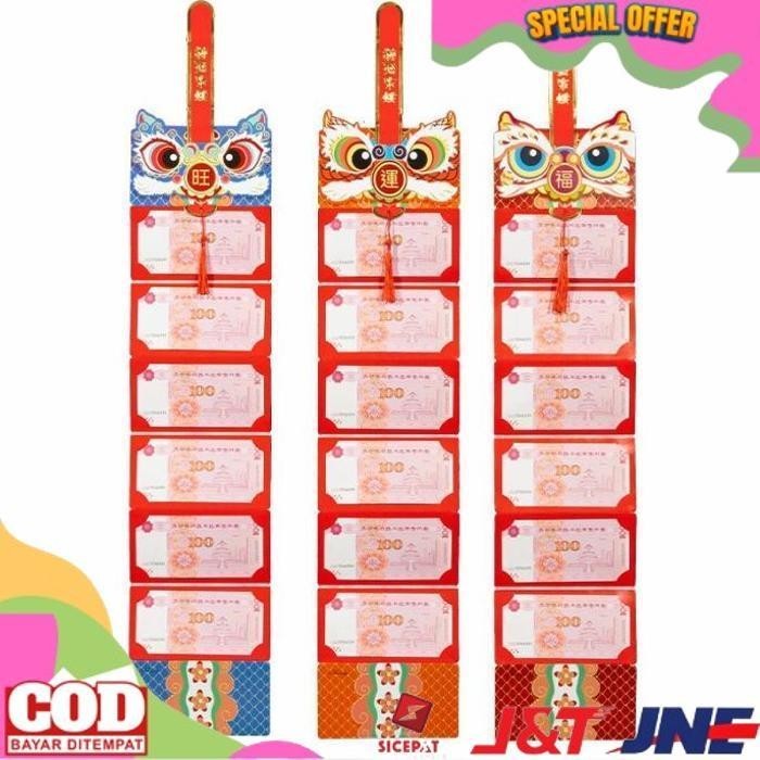 

PROMO ANGPAO BARONGSAI SUSUN ANGPAU LIPAT PREMIUM AMPAU IMLEK LIPAT SUSUN 10 ORNAMEN IMLEK HARGA GROSIR TERMURAH