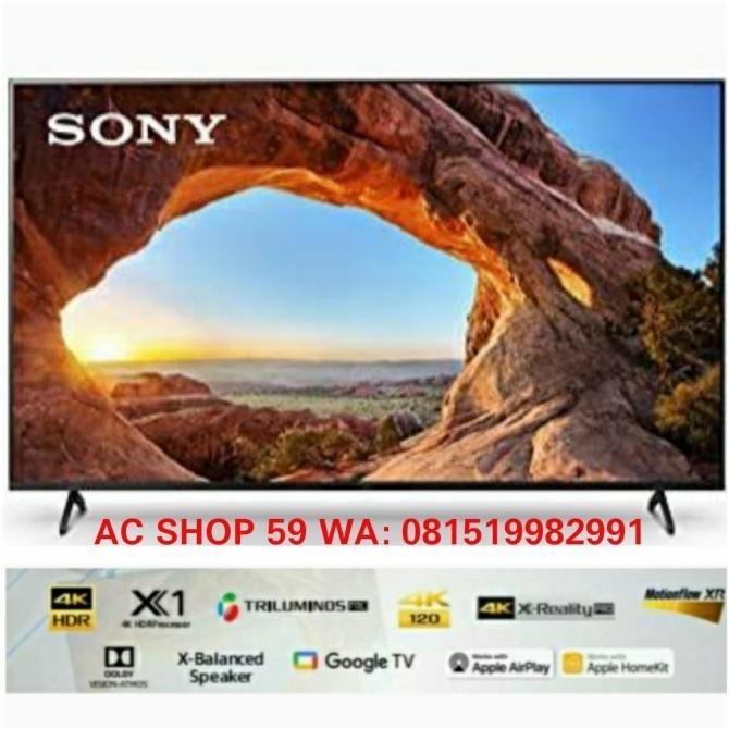 [Promo] Sony Bravia 55X85J Uhd 4K Hdr Smart Android Tv 55 Inch X85J Series New