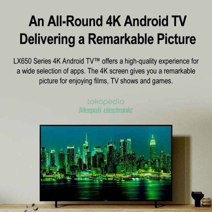 [Best Quality] Panasonic Th-75Lx650G Led Tv - Smart Android Tv 4K Hdr 75 Inch 75Lx650