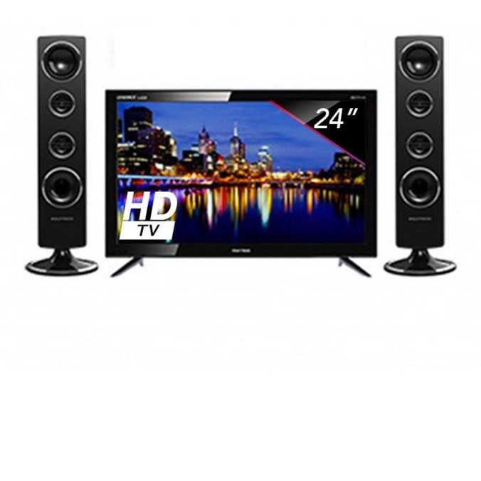 [Ready] Promo Polytron Led Pld 24T8511+Spk Tower