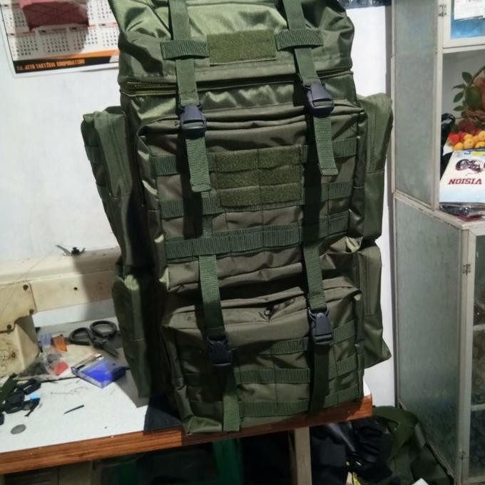 Tas Ransel Pria Tas Raider Army Tas Tni Jumbo/ Besar 100 Liter