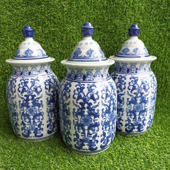 Gra Toples Keramik/ Guci Mini/ Guci Pajangan Keramik