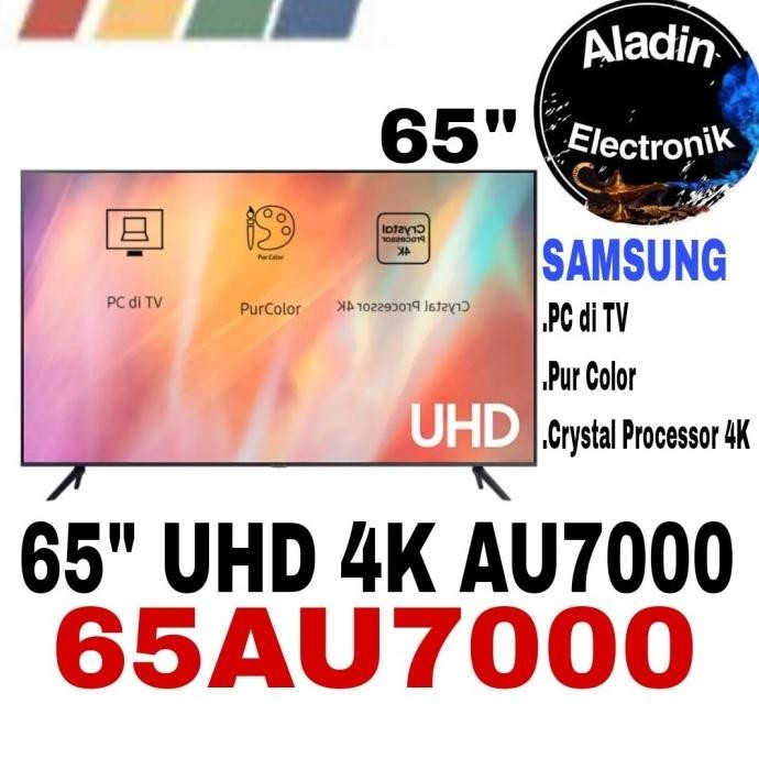 [Garansi] Samsung Smart Tv 65 Inch Crystal 4K Uhd 65Au7000