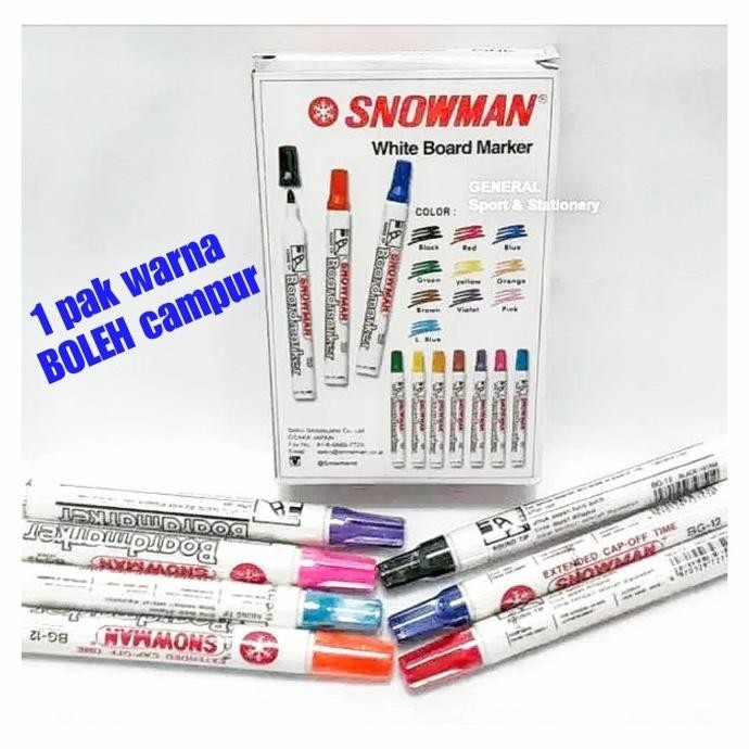 

HARGA DISC - Spidol Whiteboard (1 Pak)