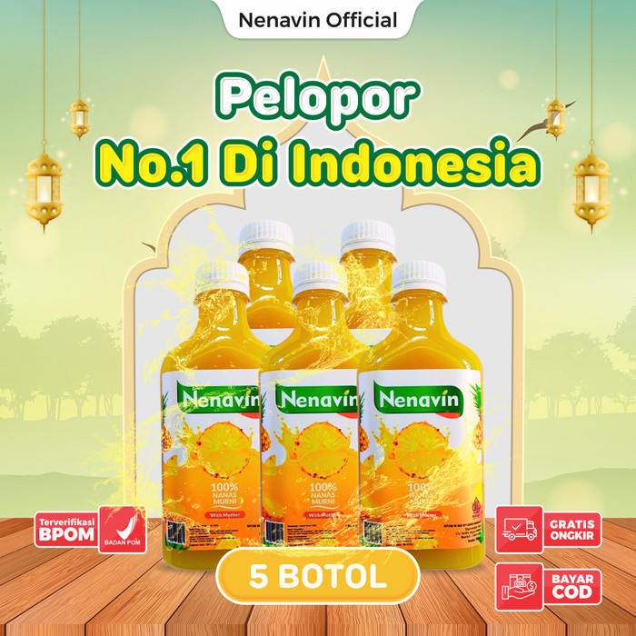 

Nenavin Paket 5 Botol - Atasi Diabetes & Mencerahkan Kulit Halal Bpom K02