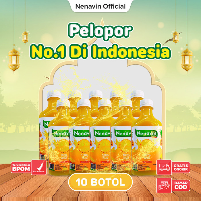 

Nenavin Paket 10 Botol - Atasi Diabetes & Gula Darah Tinggi Halal Bpom K02