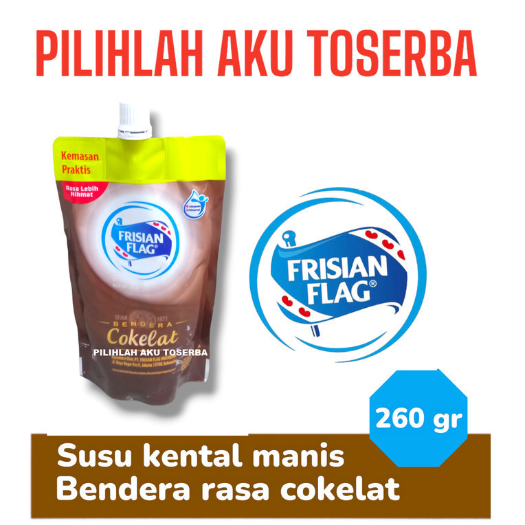 

Frisian Flag Susu Kental Manis COKELAT POUCH - ( HARGA 1 DUS ) K02