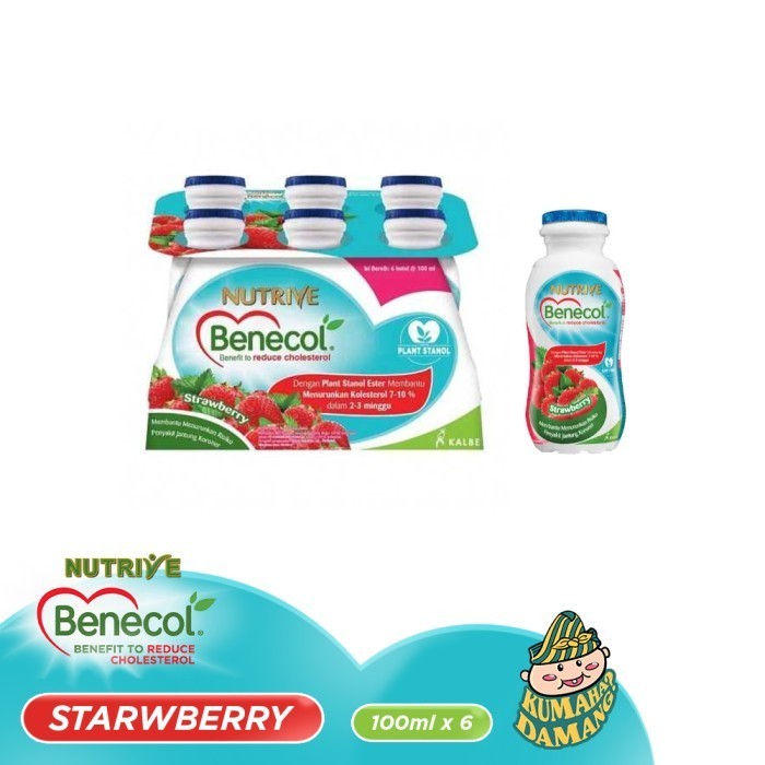 

Nutrive Benecol Strawberry 6x100mL K02