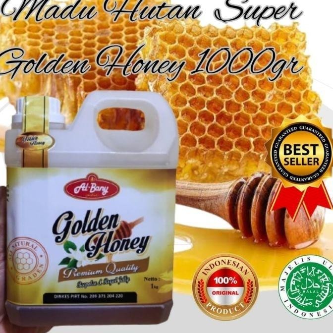 

Madu Hutan Golden Honey Al-Bany Nett 1000Gram ( Quality)