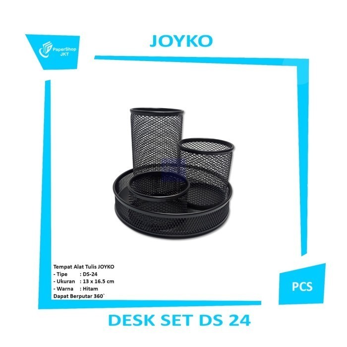 

JOYKO DESK SET DS-24 TEMPAT PENSIL PENA PCS
