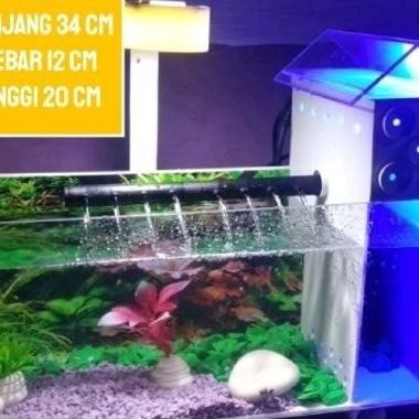 Aquarium Ni Unik Akrilik Ikan Cupang Ikan Hias Kecil Eksklusif