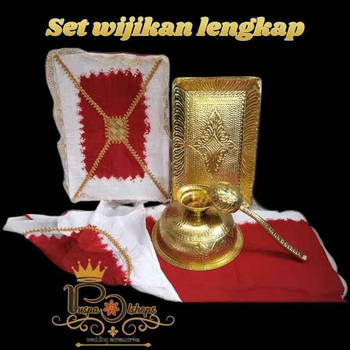 

set wijikan + kacar kucur+ sindur