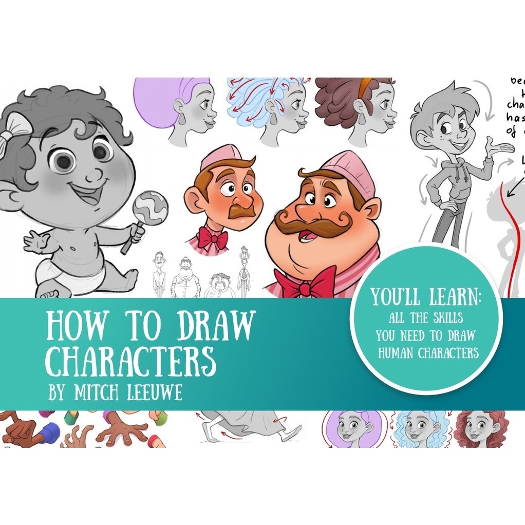 

How to Draw Characters ( D )