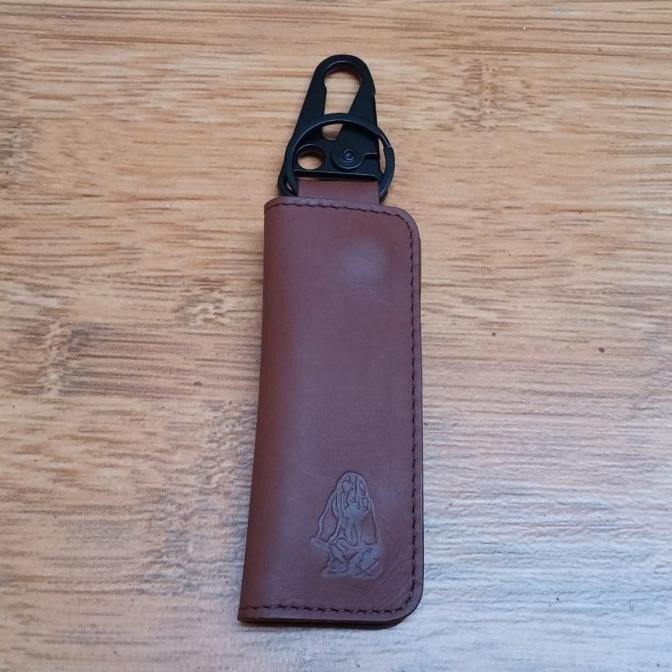 Dompet Stnk Lipat 2 Kulit Asli Hush Puppies Gantungan Kunci