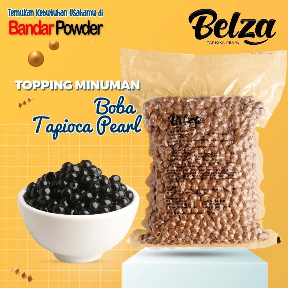 

PROMO Tapioca Pearl 1kg - Topping Minuman Belza Tapioka Bubble - Bandar Powder