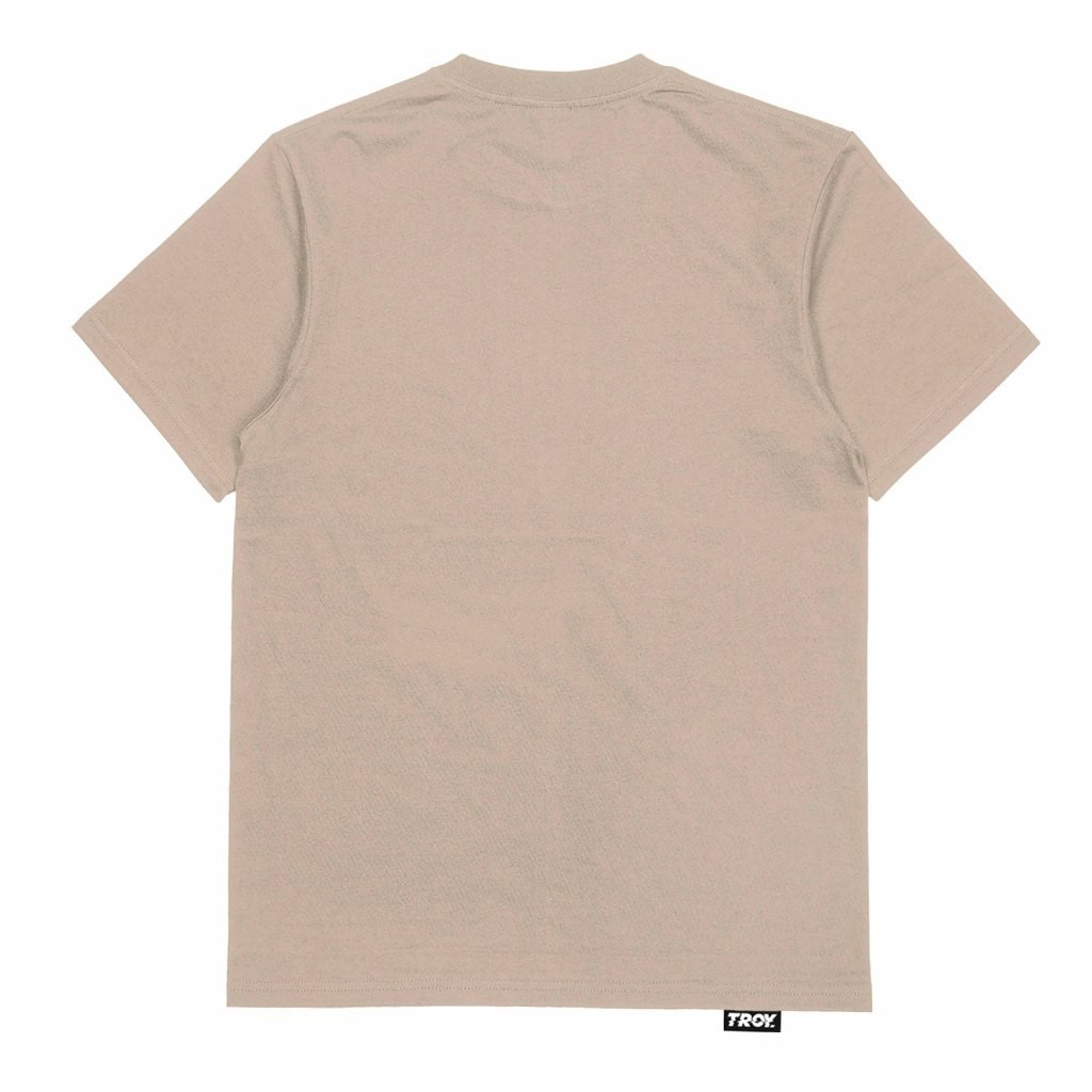Troy Company Tshirt Brown Latte Grafite Gradient - Kaos Lengan Pendek Kaos Coklat Latte MTD 2496