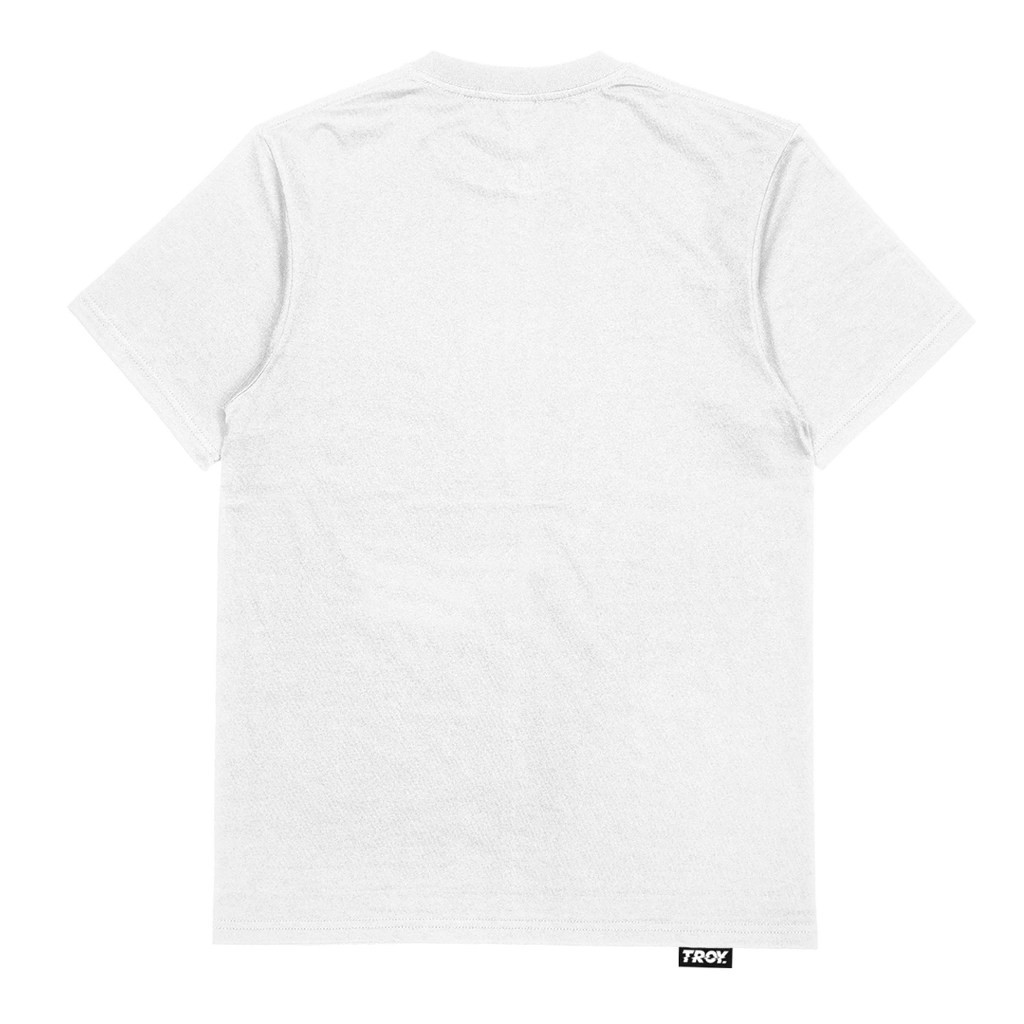 Troy Company Tshirt White Polar Bears - Kaos Pria Lengan Pendek Putih MT 2428