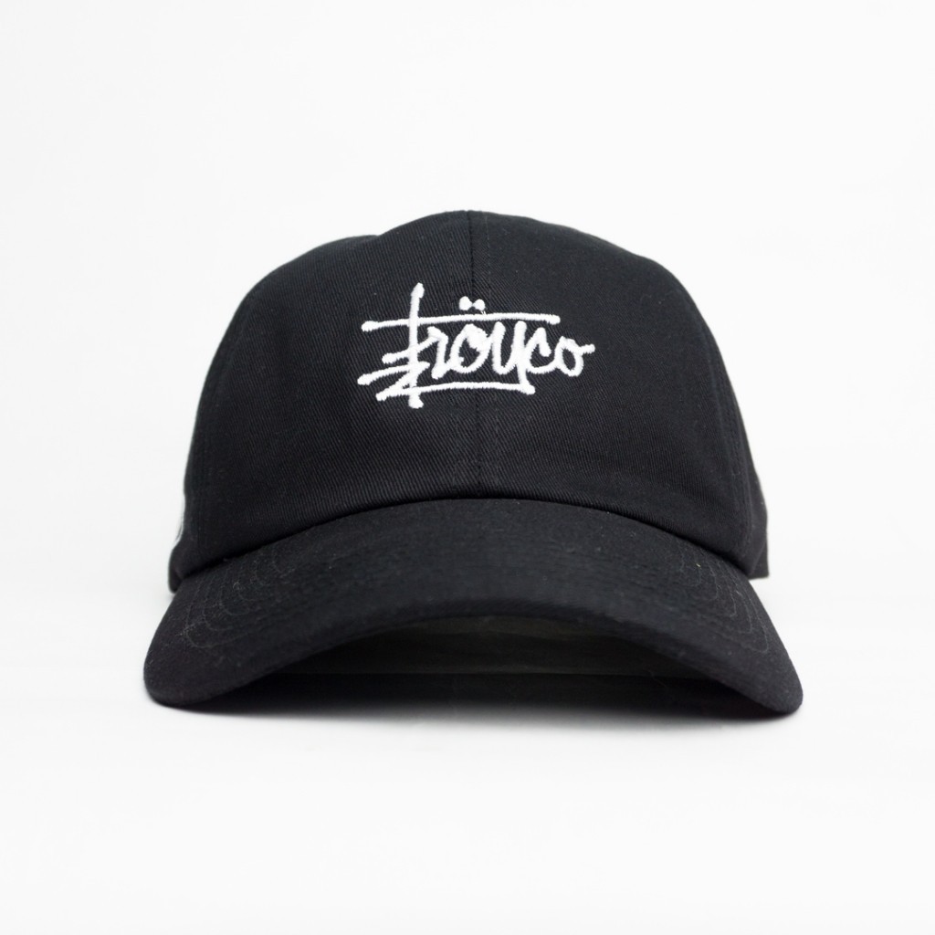 Troy Company Polo Cap Black Troyco Ssy - Topi Baseball Hitam BC 2482