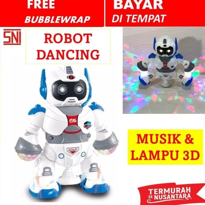 Mainan Robot Mainan Anak Laki Laki Edukasi 3 4 5 6 Tahun Dance Jadul