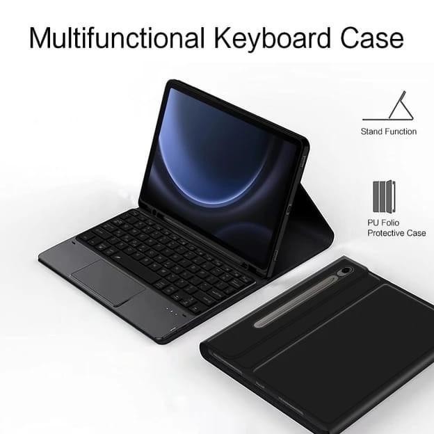 Keyboard Case Samsung Tab S9 Fe Tab S9Fe Touchpad Smart Wireless Cover