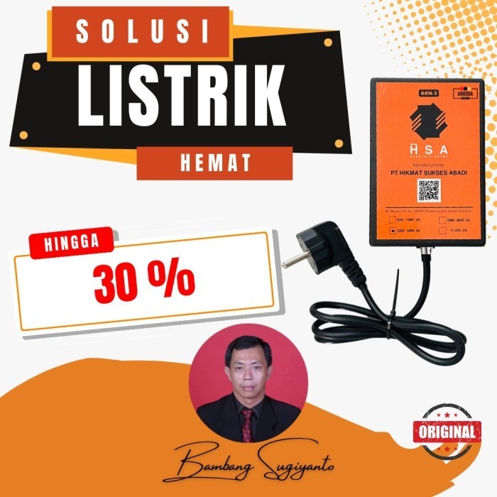 Penghemat Daya Listrik Andoda Hsa Electric Saver Hikmat Sukses Abadi