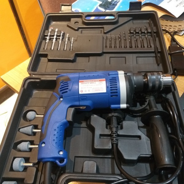 Kenmaster Mesin Bor Kayu Besi Beton Listrik Elektrik 13 Mm Modern
