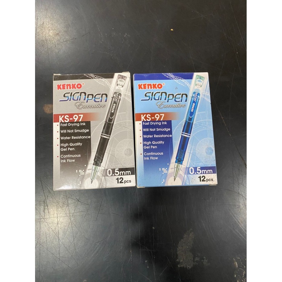 

NEW!! KENKO PULPEN SIGN PEN KS -97 / PULPEN KENKO CAIR / SATU PAK ISI 12 PCS