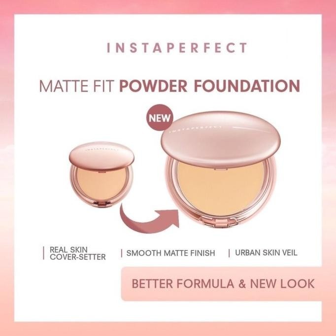 WARDAH Instaperfect Powder Foundation / Two Way Cake / Bedak Padat LS