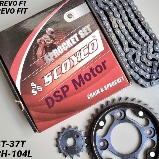 Gear Gir Set Paket Revo New-Fit-Revo 110 Pgm F1-Blade New F1