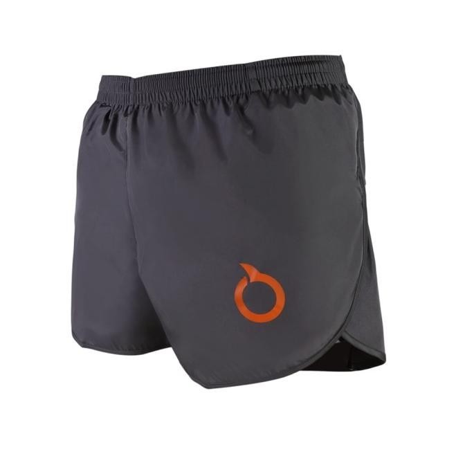 CELANA RUNNING ORTUSEIGHT HYPERFUSE RN SPLIT SHORT - ASPHALT