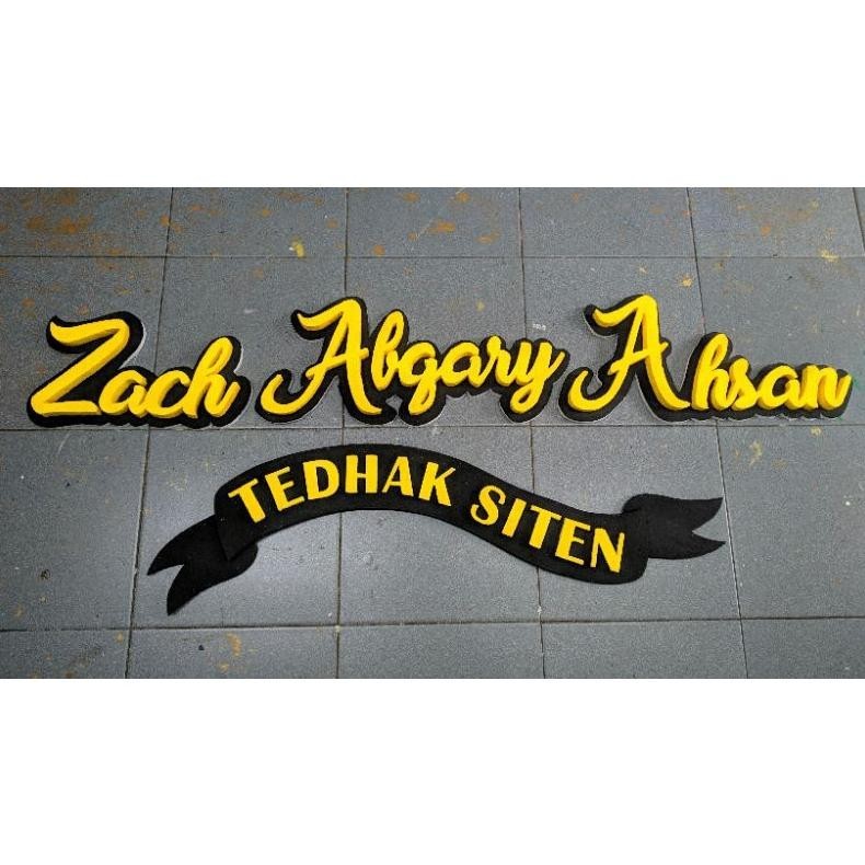 

''Terlaris" Styrofoam Nama 20Cm Termurah Murah