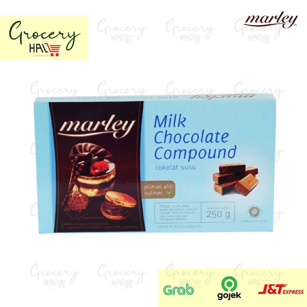 

MARLEY MILK CHOCOLATE COMPOUND 250 GR