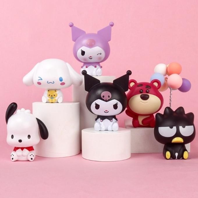 

Cake Topper/ Cinnamoroll / Kuromi / Melody / Badtz Maru