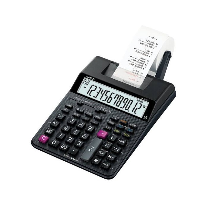 KALKULATOR PRINTING/STRUK KERTAS/KALKULATOR KASIR CASIO HR-100RC